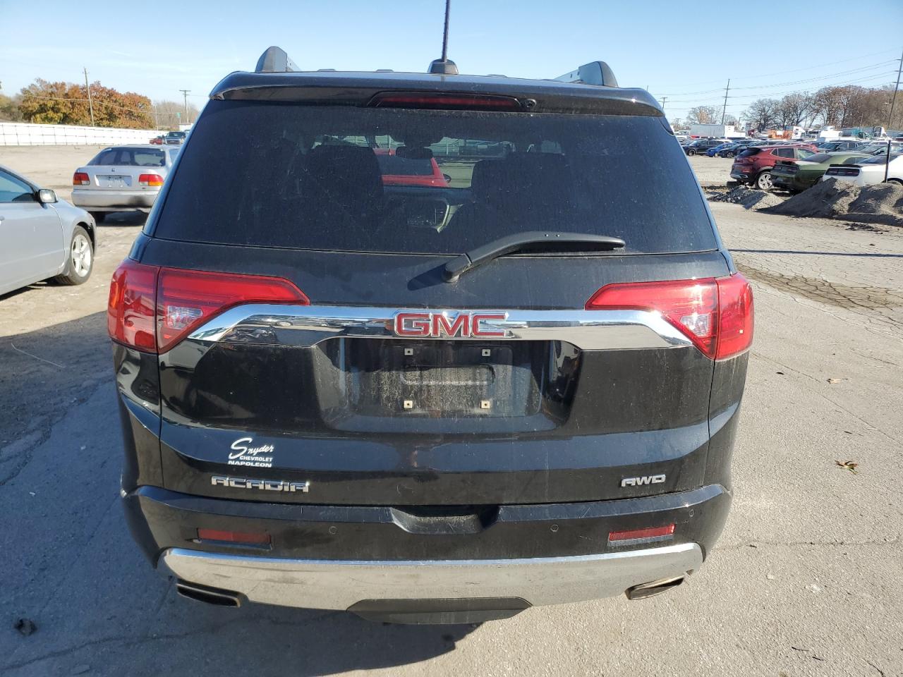 2019 GMC Acadia VIN 1GKKNXLS7KZ162467 Copart auction photo, side damage thumbnail 6