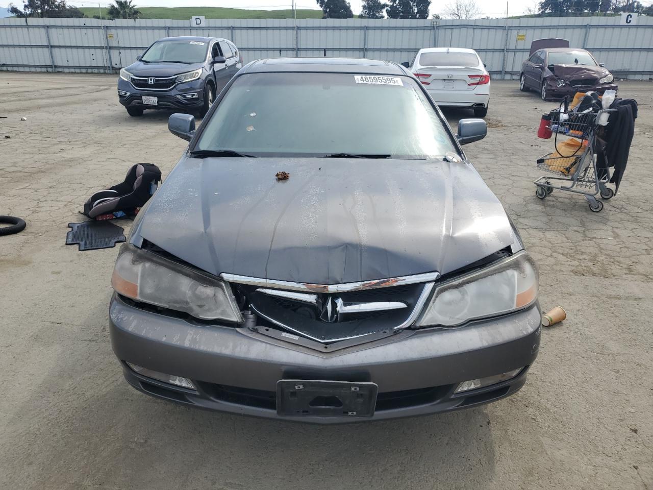 2003 Acura TL VIN 19UUA56953A004997 Copart auction photo, front end damage thumbnail 5