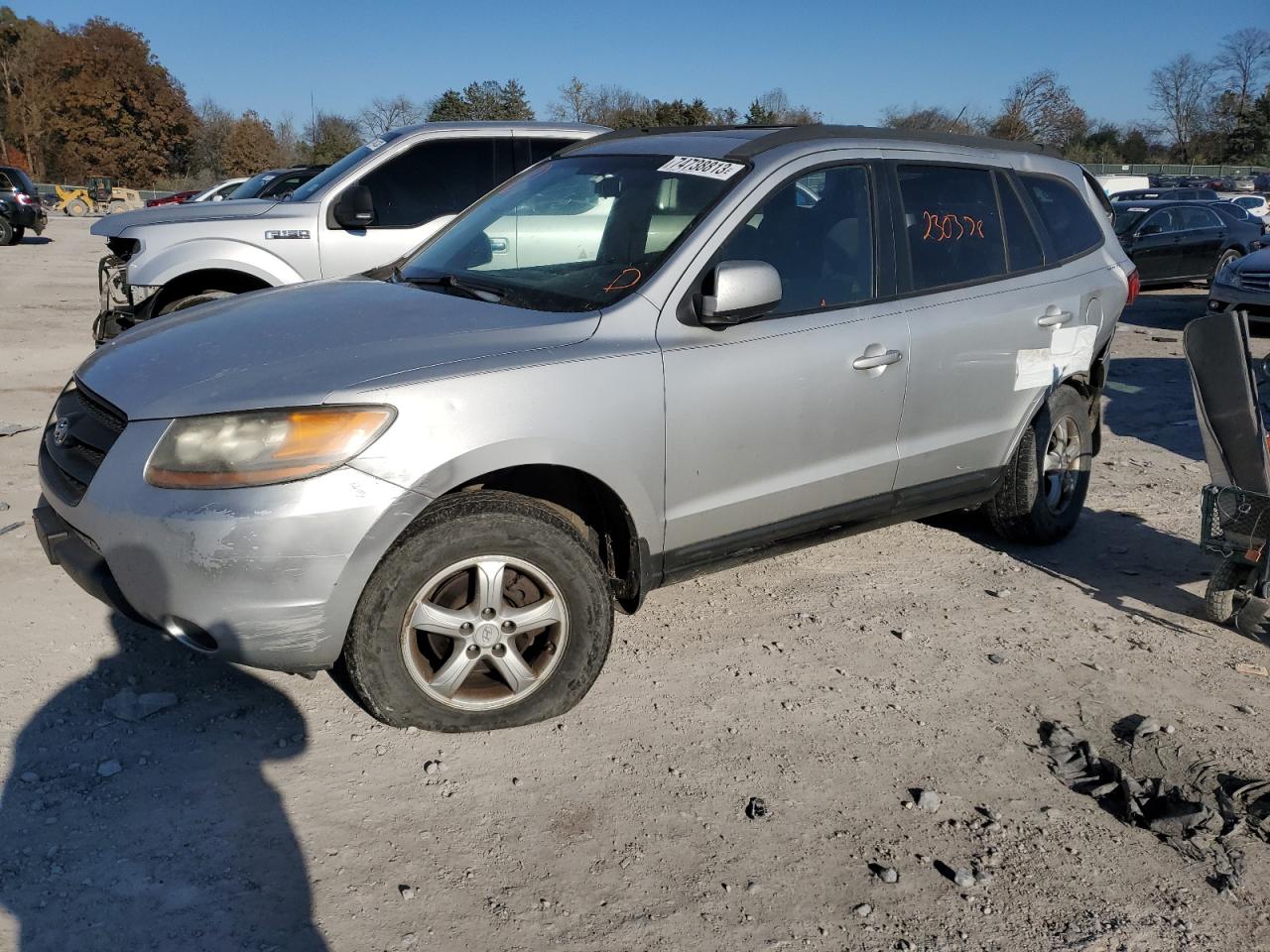 2008 Hyundai Santa Fe VIN 5NMSG73DX8H153542