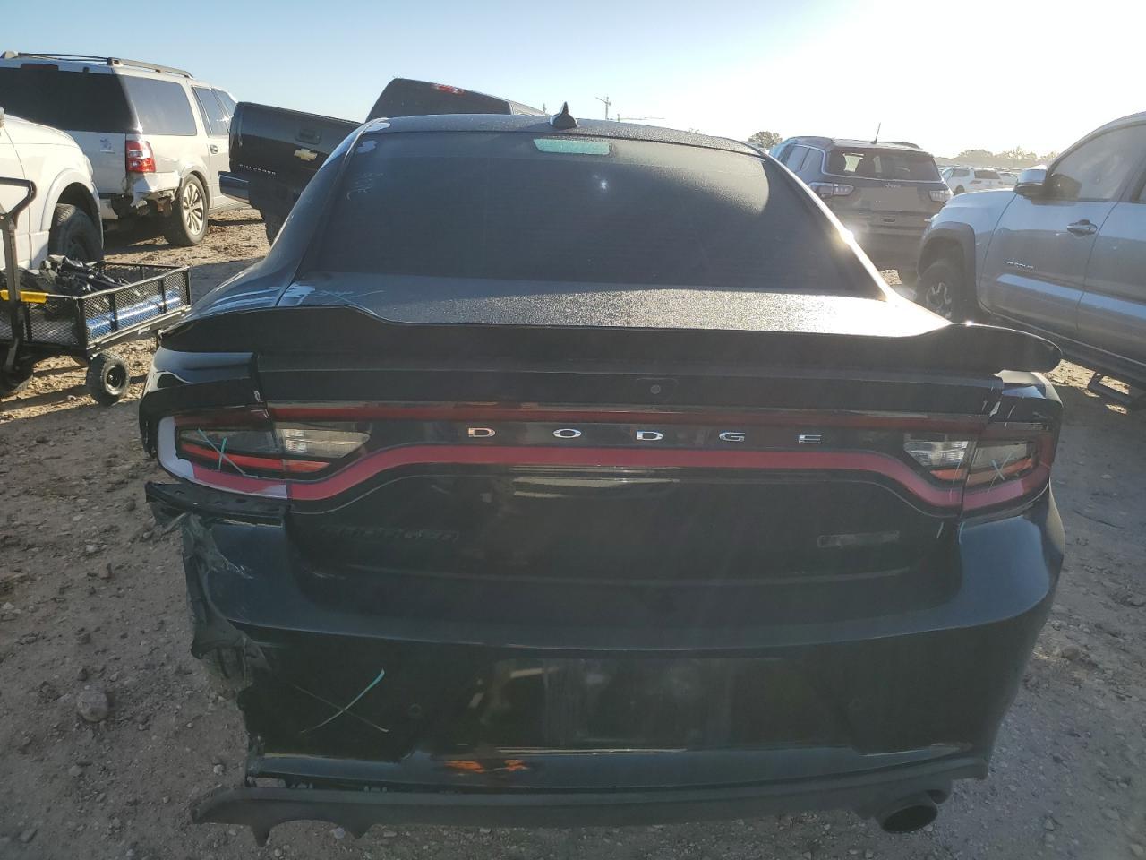 2019 Dodge Charger VIN 2C3CDXGJ9KH519530 Copart auction photo, all over damage thumbnail 6
