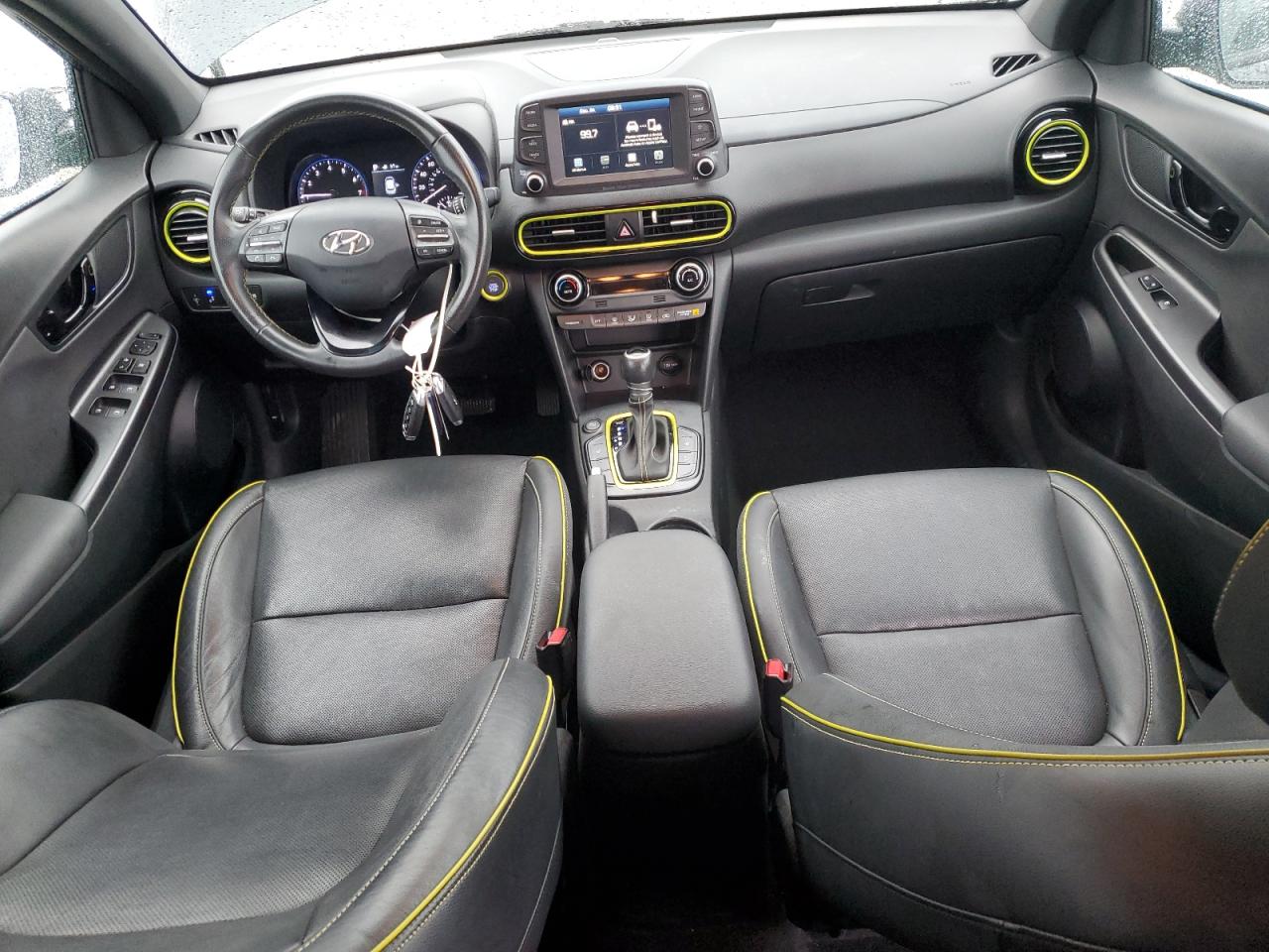 2018 Hyundai Kona VIN KM8K33A5XJU127145 Copart auction photo, all over damage thumbnail 8