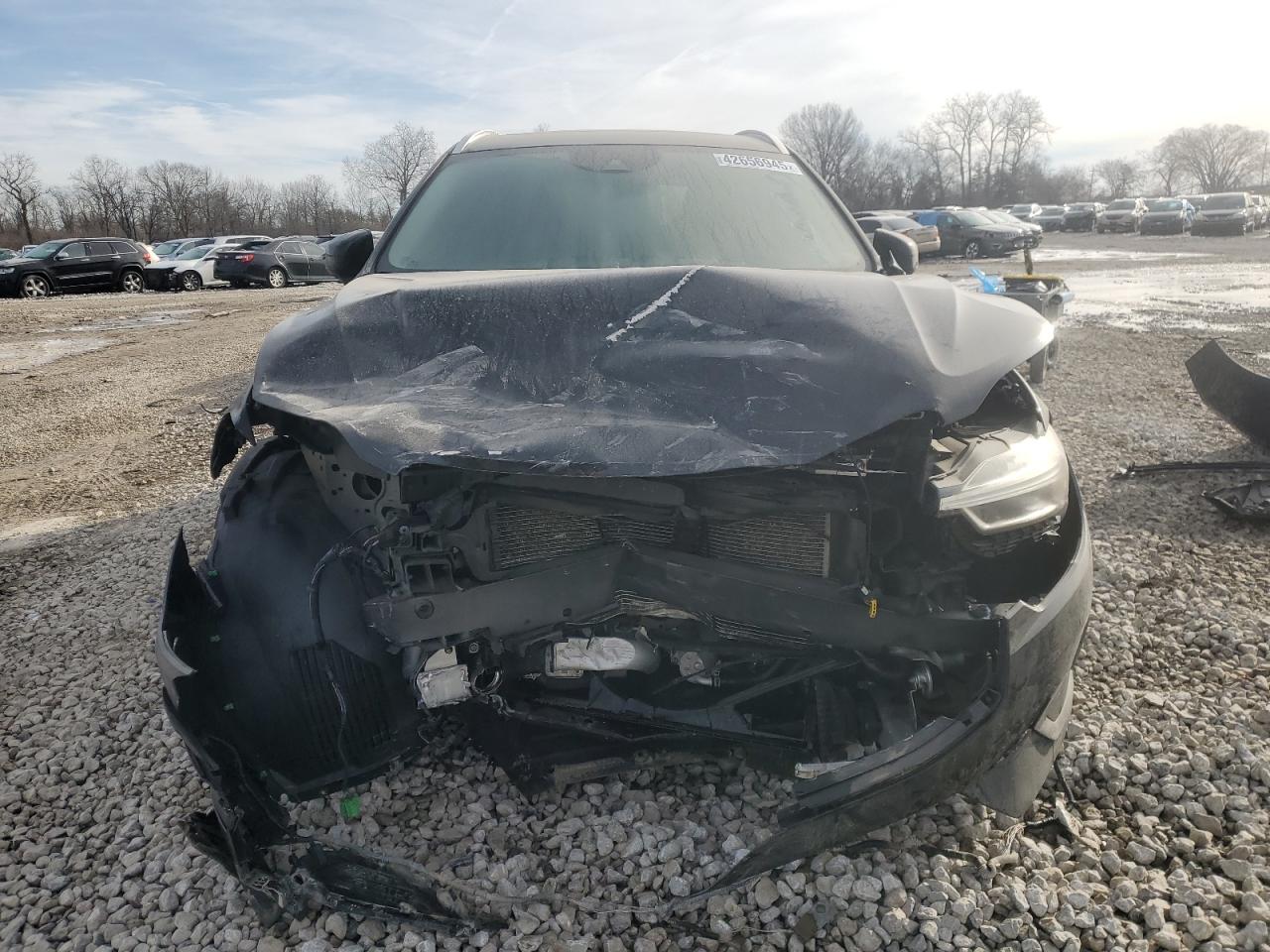 2020 Volvo XC60 VIN YV4102RK7L1459073 Copart auction photo, front end / rear end damage thumbnail 5