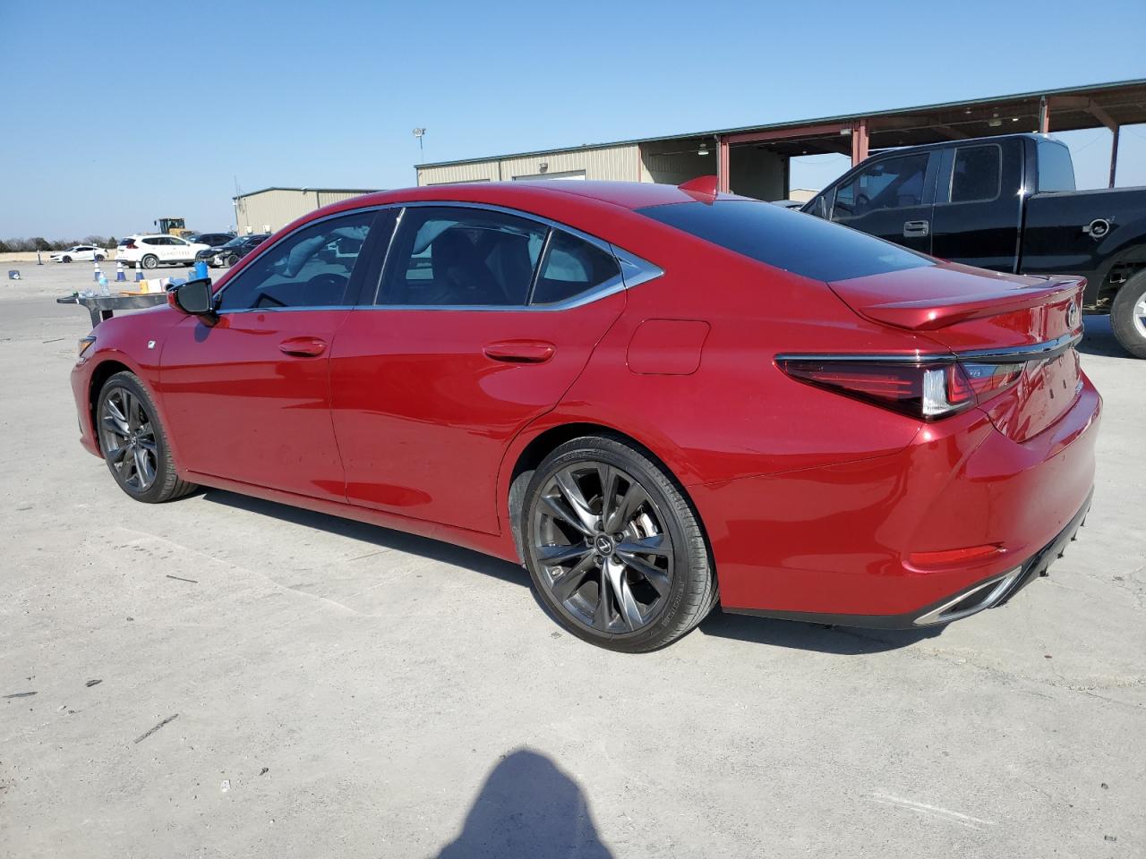 2022 Lexus ES VIN 58AJZ1B1XNU126313 Copart auction photo, mechanical / side damage thumbnail 2