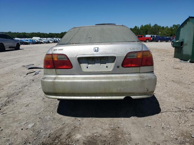 2000 Honda Civic VIN 2HGEJ6610YH586441 Copart auction photo, front end / rear end damage thumbnail 6