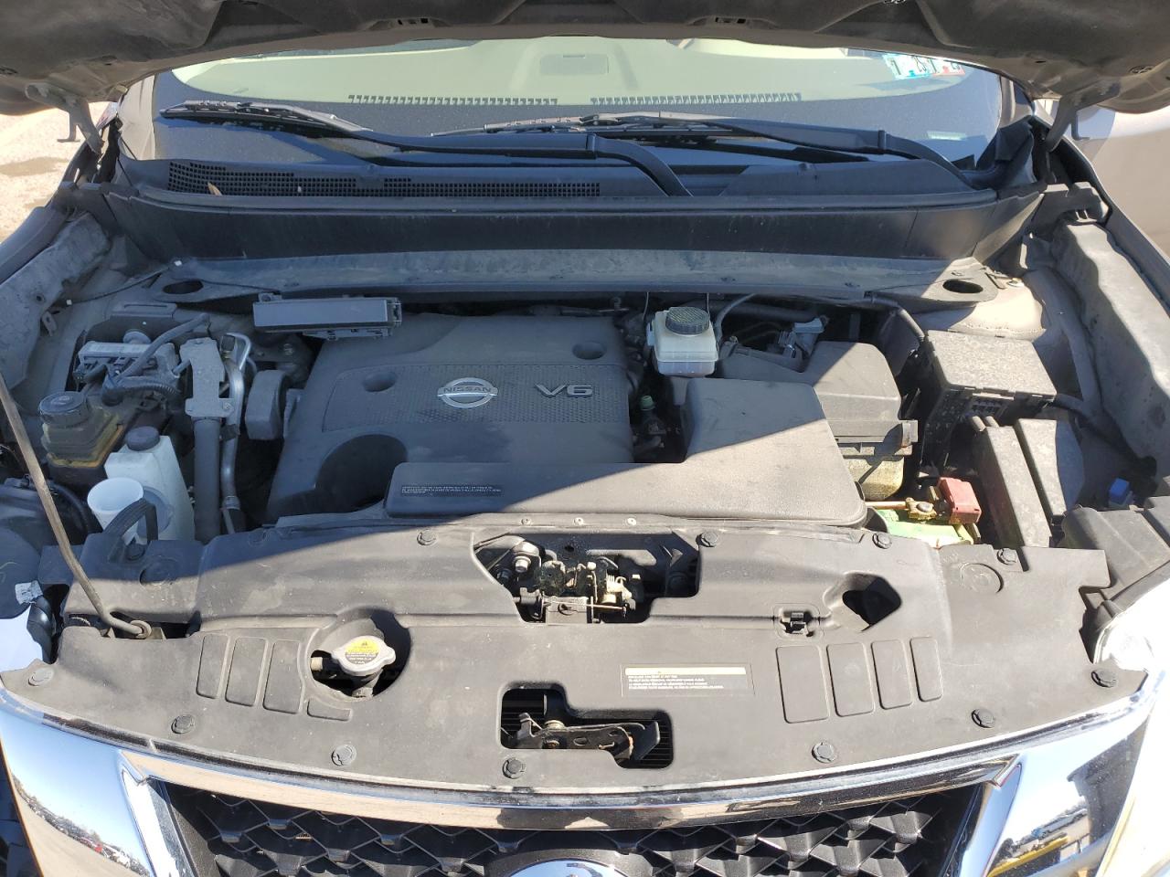 2013 Nissan Pathfinder VIN 5N1AR2MM4DC664675 Copart auction photo, front end damage thumbnail 13