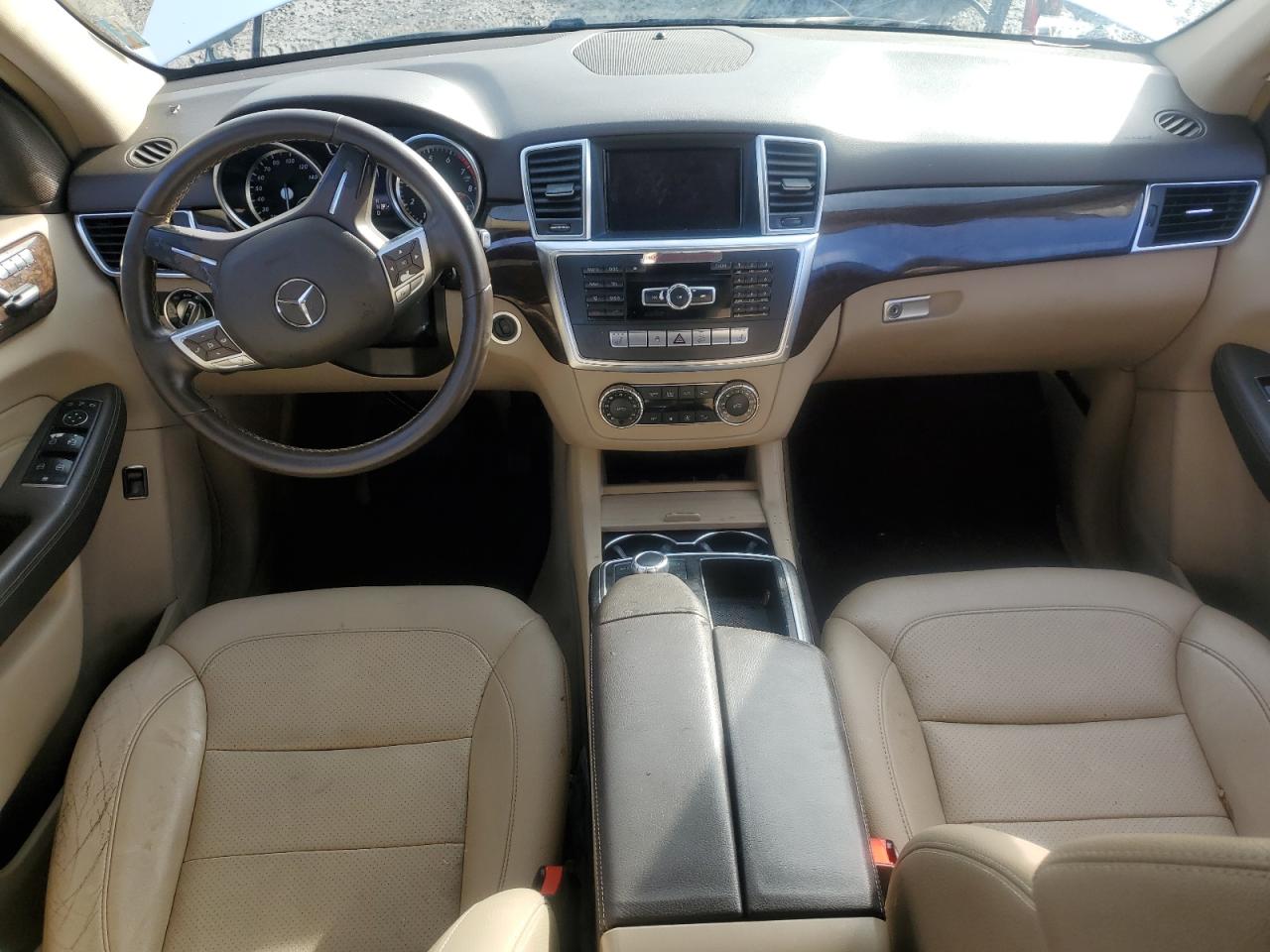 2014 Mercedes-Benz M-klasse VIN 4JGDA5HB1EA340739 Copart auction photo, all over damage thumbnail 8