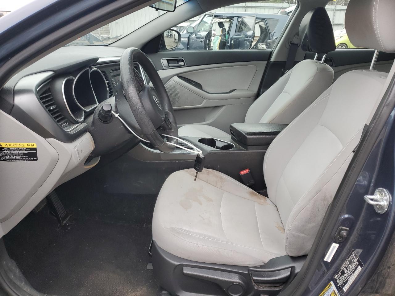 2015 KIA Optima VIN 5XXGM4A76FG361228 Copart auction photo, rear end / front end damage thumbnail 7