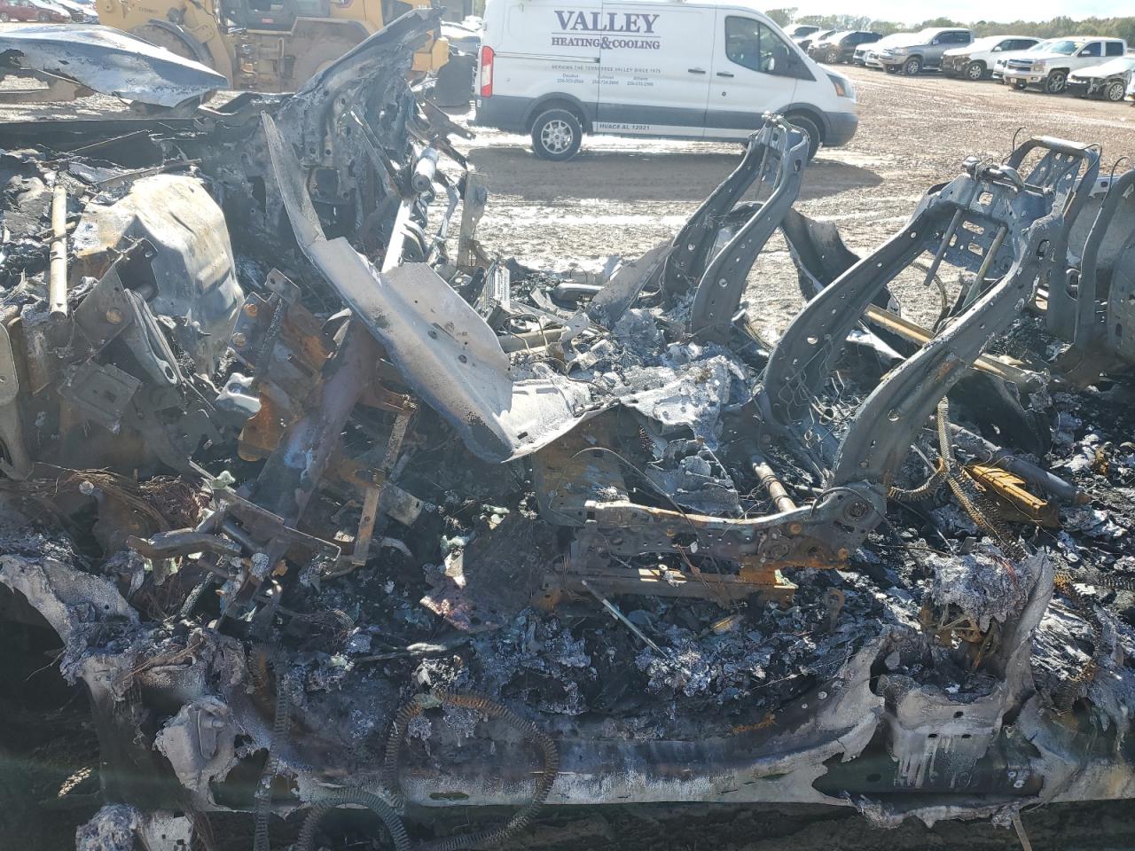 2021 Ford F250 VIN 1FT7W2BT9MEC89985 Copart auction photo, burn damage thumbnail 7
