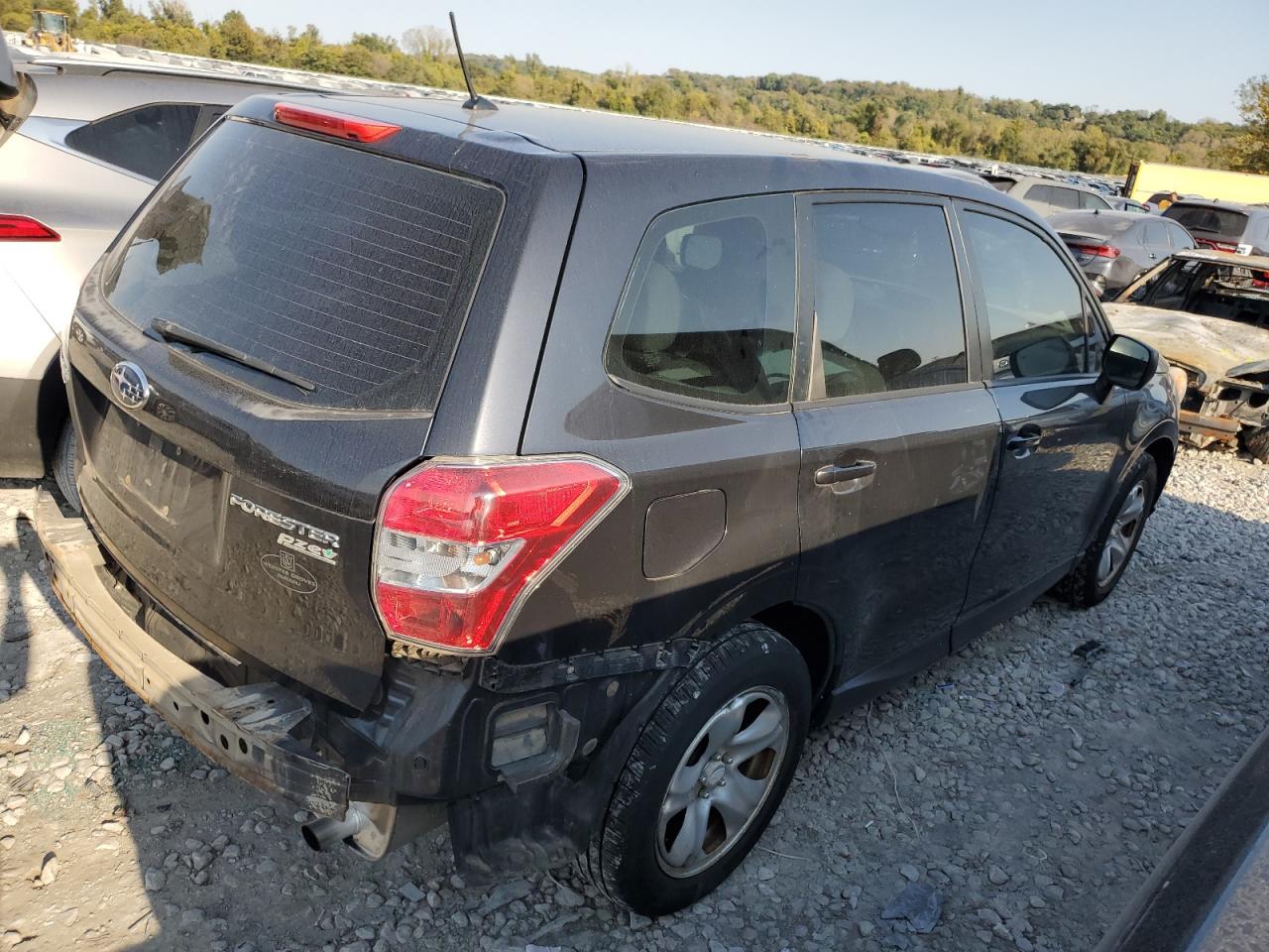 2014 Subaru Forester VIN JF2SJAACXEH449491 Copart auction photo, rear end damage thumbnail 3