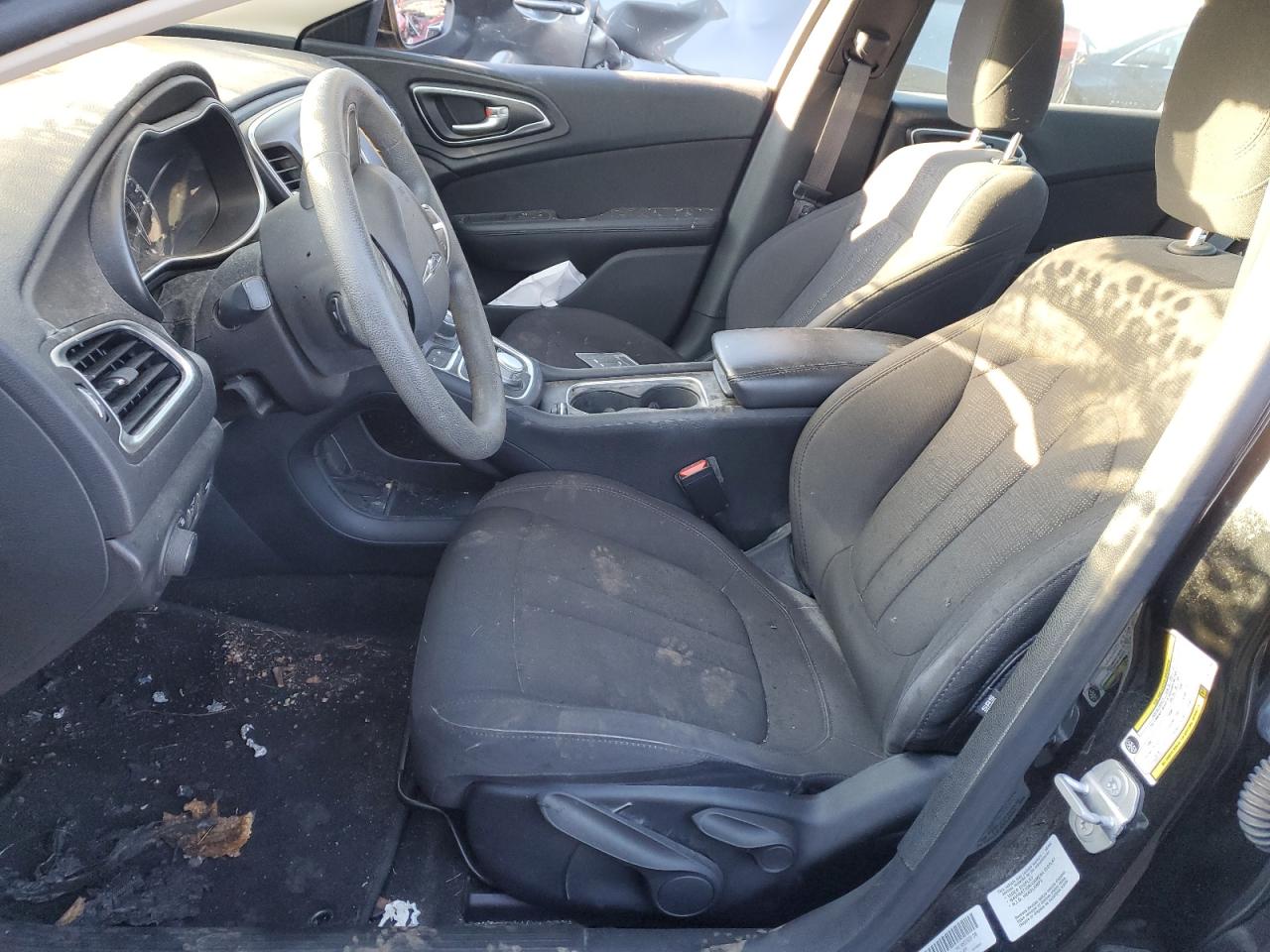 2016 Chrysler 200 VIN 1C3CCCAB7GN142269 Copart auction photo, burn - engine damage thumbnail 7