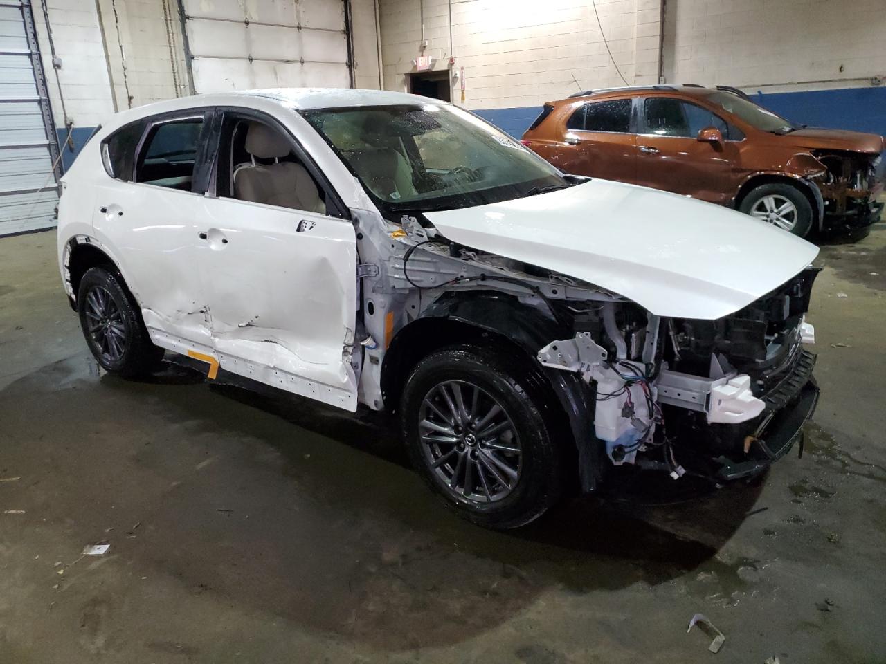 2020 Mazda CX-5 VIN JM3KFBCM8L0863710 Copart auction photo, all over / stripped damage thumbnail 4