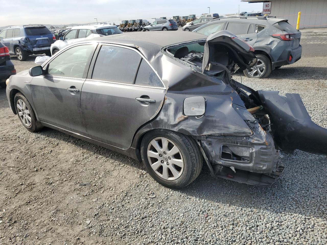 2007 Toyota Camry VIN JTNBB46K873024327 Copart auction photo, all over damage thumbnail 2