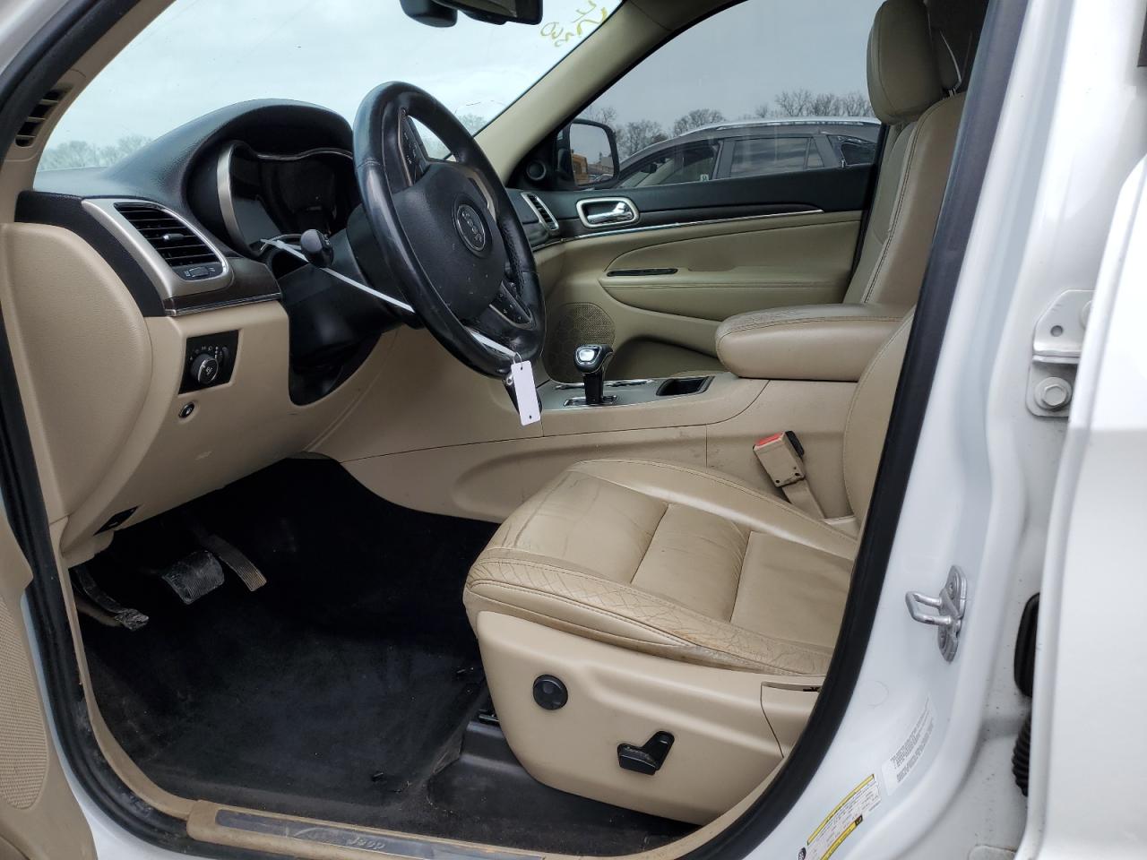 2014 Jeep Grand Cherokee VIN 1C4RJEBG3EC234621 Copart auction photo, front end / side damage thumbnail 7