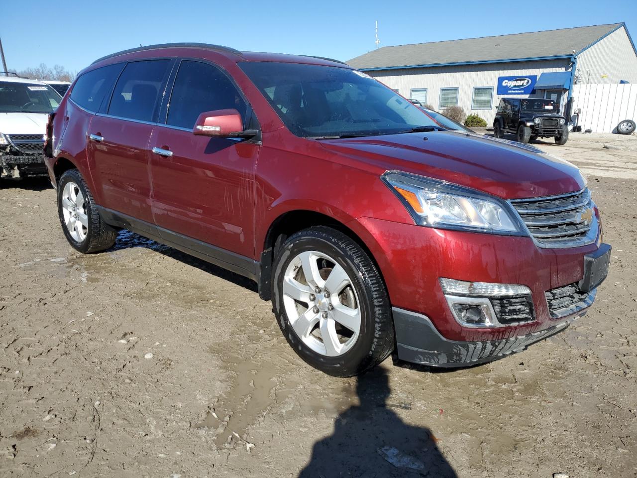 2017 Chevrolet Traverse VIN 1GNKRGKD6HJ307483 Copart auction photo, rear end damage thumbnail 4