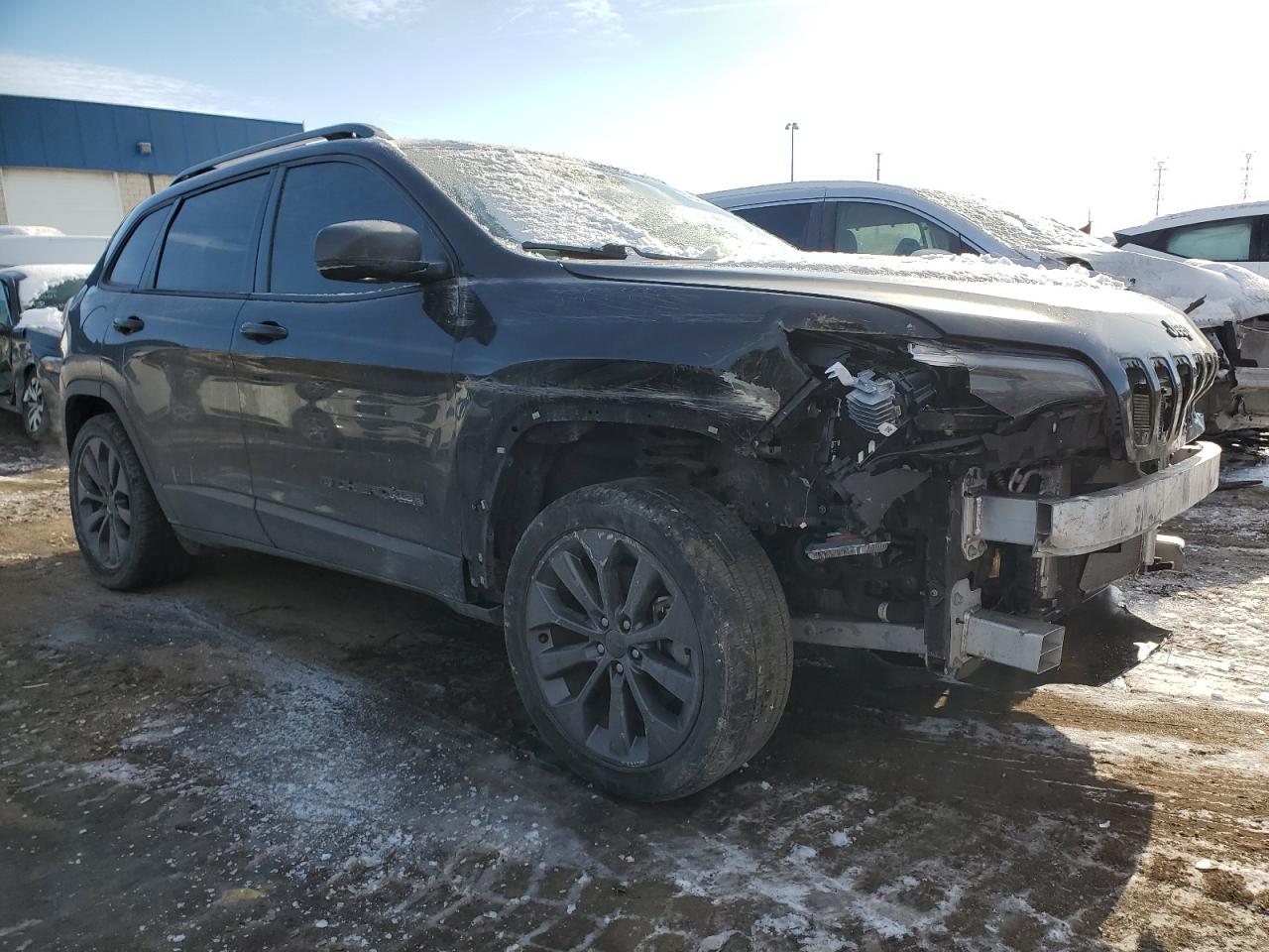 2021 Jeep Grand Cherokee VIN 1C4PJMMX3MD170202 Copart auction photo, front end damage thumbnail 4