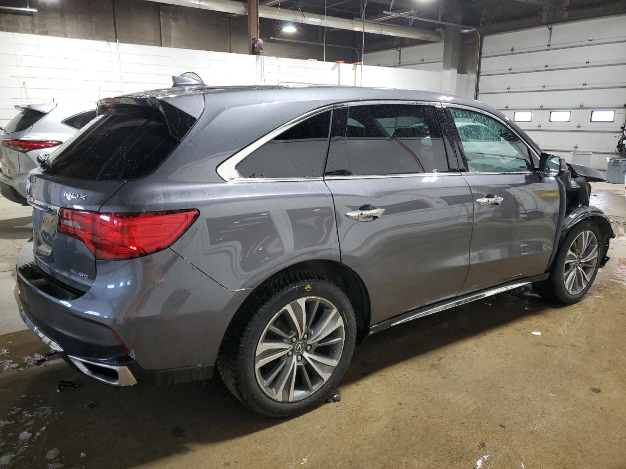 2017 Acura MDX VIN 5FRYD4H58HB033631 Copart auction photo, front end damage thumbnail 3