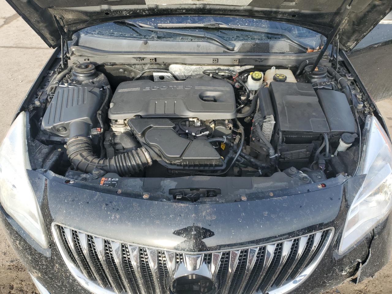 2014 Buick Regal VIN 2G4GV5EK7E9313935 Copart auction photo, biohazard/chemical / front end damage thumbnail 12
