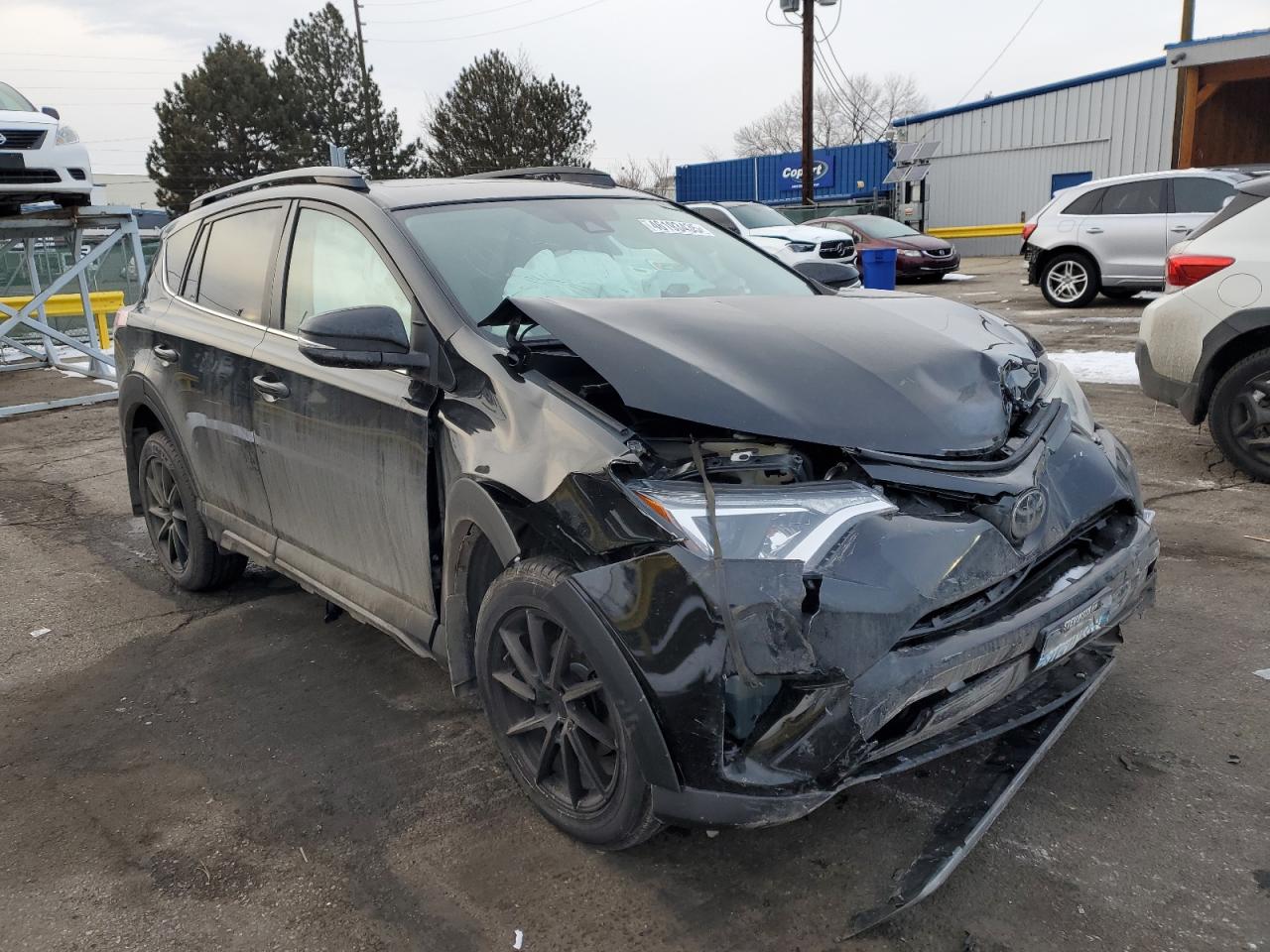 2018 Toyota RAV 4 VIN 2T3RFREV3JW790485 Copart auction photo, biohazard/chemical / front end damage thumbnail 4