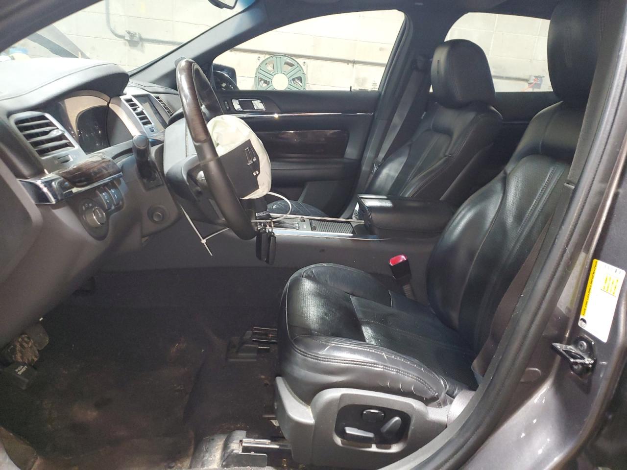 2011 Lincoln MKS VIN 1LNHL9ER9BG606604 Copart auction photo, front end / undercarriage damage thumbnail 7