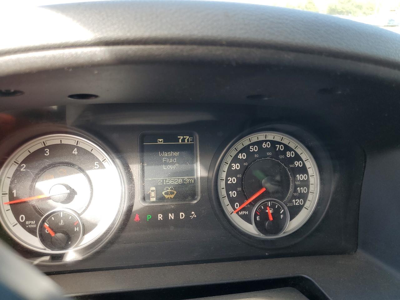 2013 RAM 1500 VIN 1C6RR6KT0DS632442 Copart auction photo, front end damage thumbnail 9