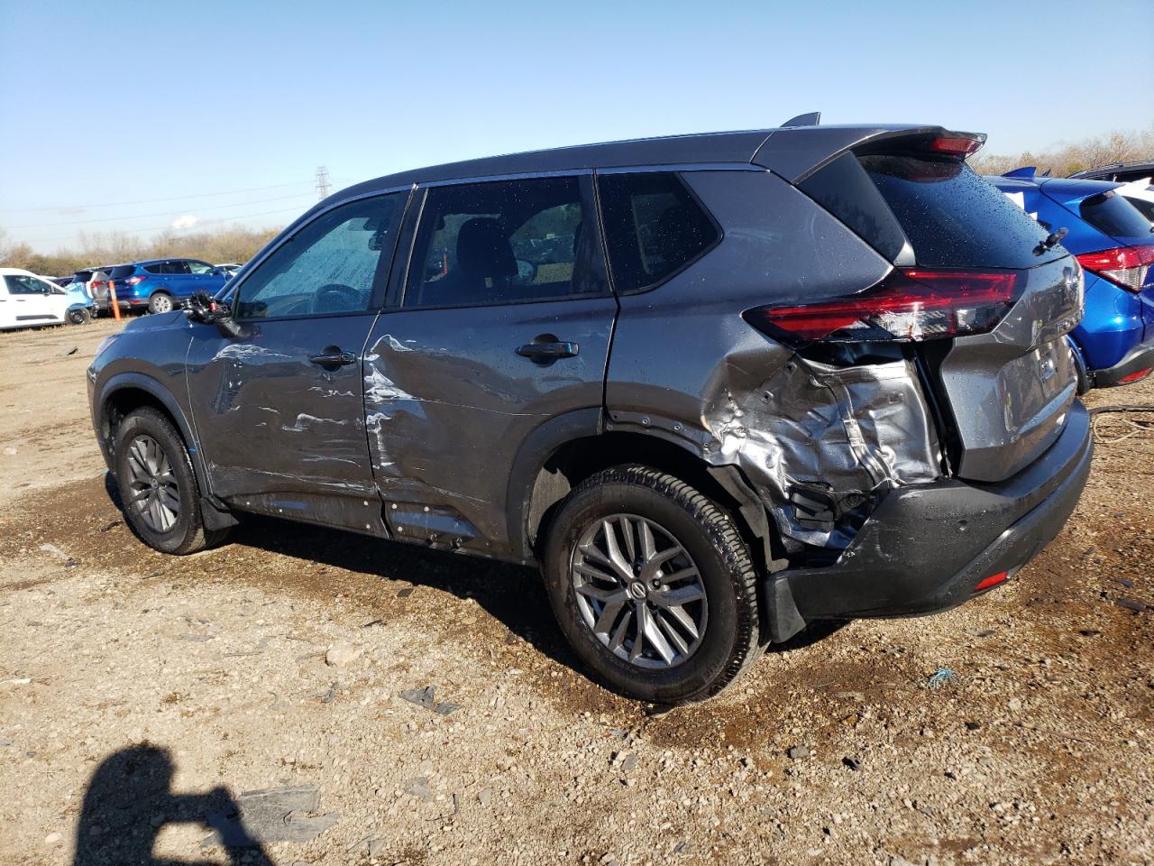 2021 Nissan Rogue VIN 5N1AT3AB5MC760874 Copart auction photo, side damage thumbnail 2