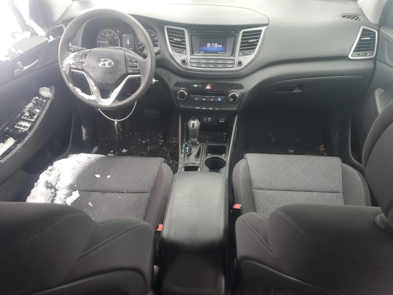 2018 Hyundai Tucson VIN KM8J2CA48JU745831 Copart auction photo, front end / side damage thumbnail 8