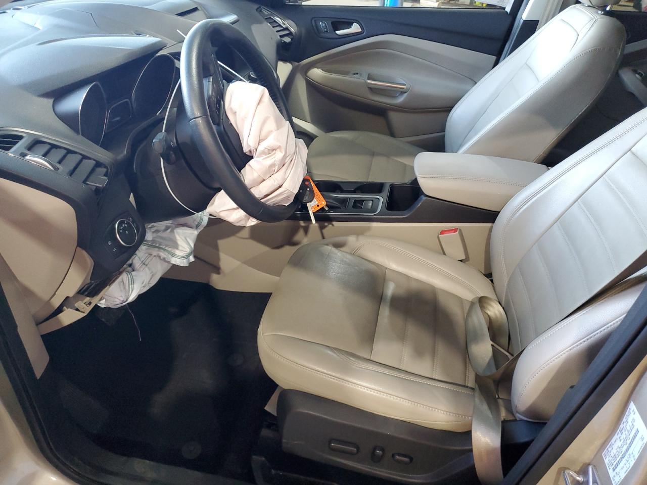 2018 Ford Escape VIN 1FMCU9HD7JUD11881 Copart auction photo, front end / side damage thumbnail 7