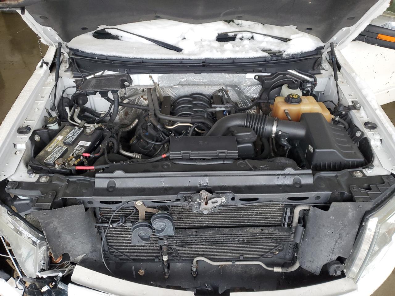 2012 Ford F-150 VIN 1FTFX1EF9CFA68369 Copart auction photo, front end / undercarriage damage thumbnail 11