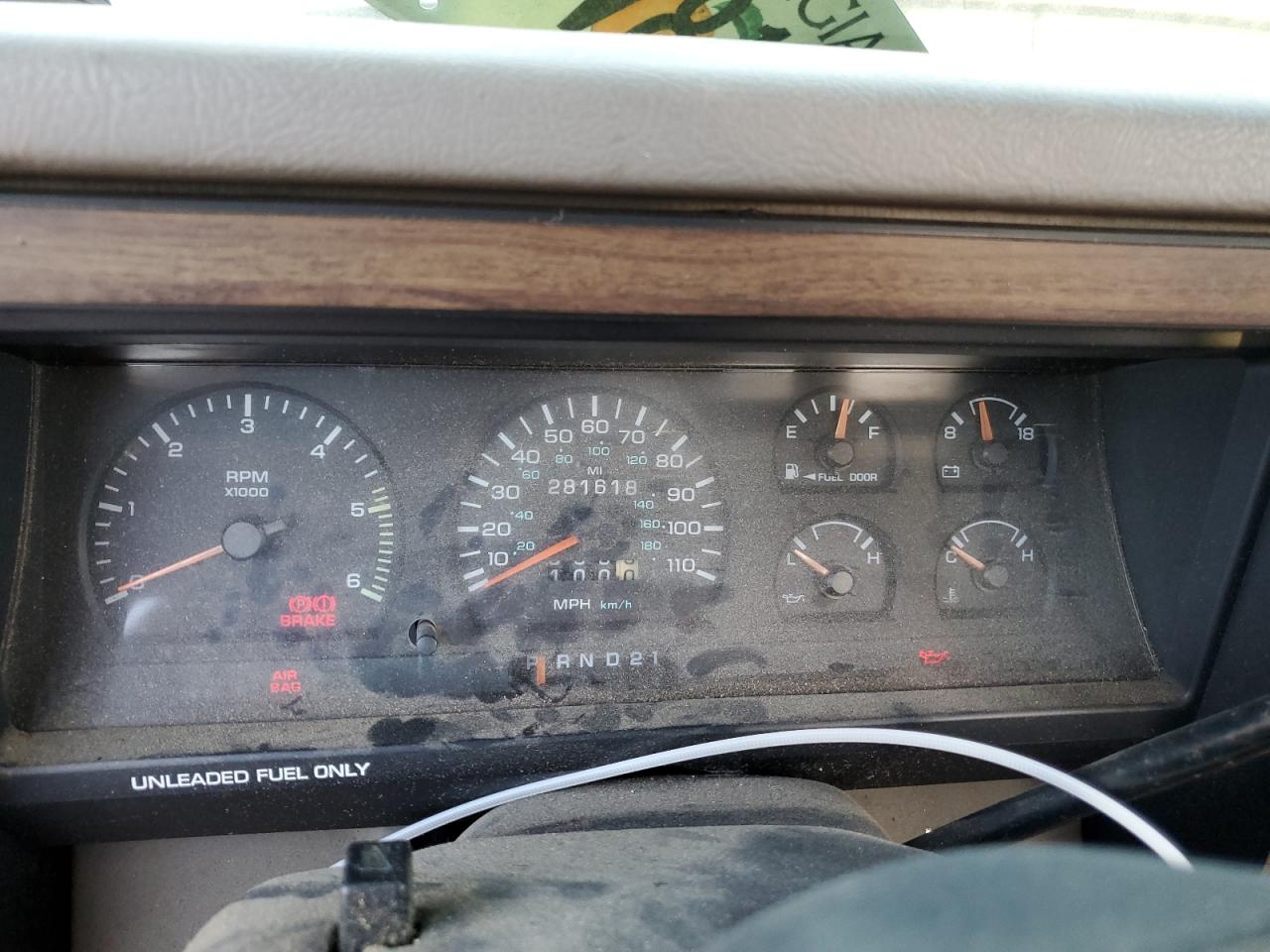 1995 Dodge Dakota VIN 1B7GL23X2SS369220 Copart auction photo, front end damage thumbnail 9