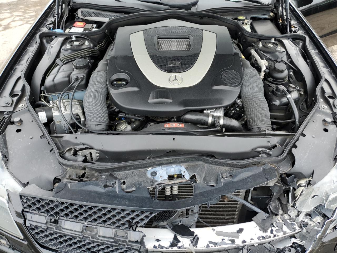 2009 Mercedes-Benz SL-klasse VIN WDBSK71F29F152210 Copart auction photo, front end / minor dent/scratches damage thumbnail 12