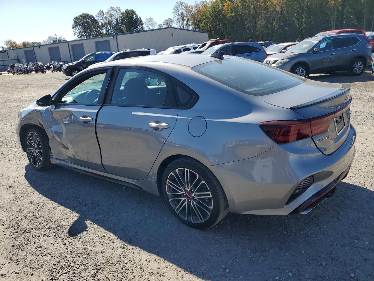 2024 KIA Forte VIN 3KPF44AC4RE689205 Copart auction photo, front end / side damage thumbnail 2