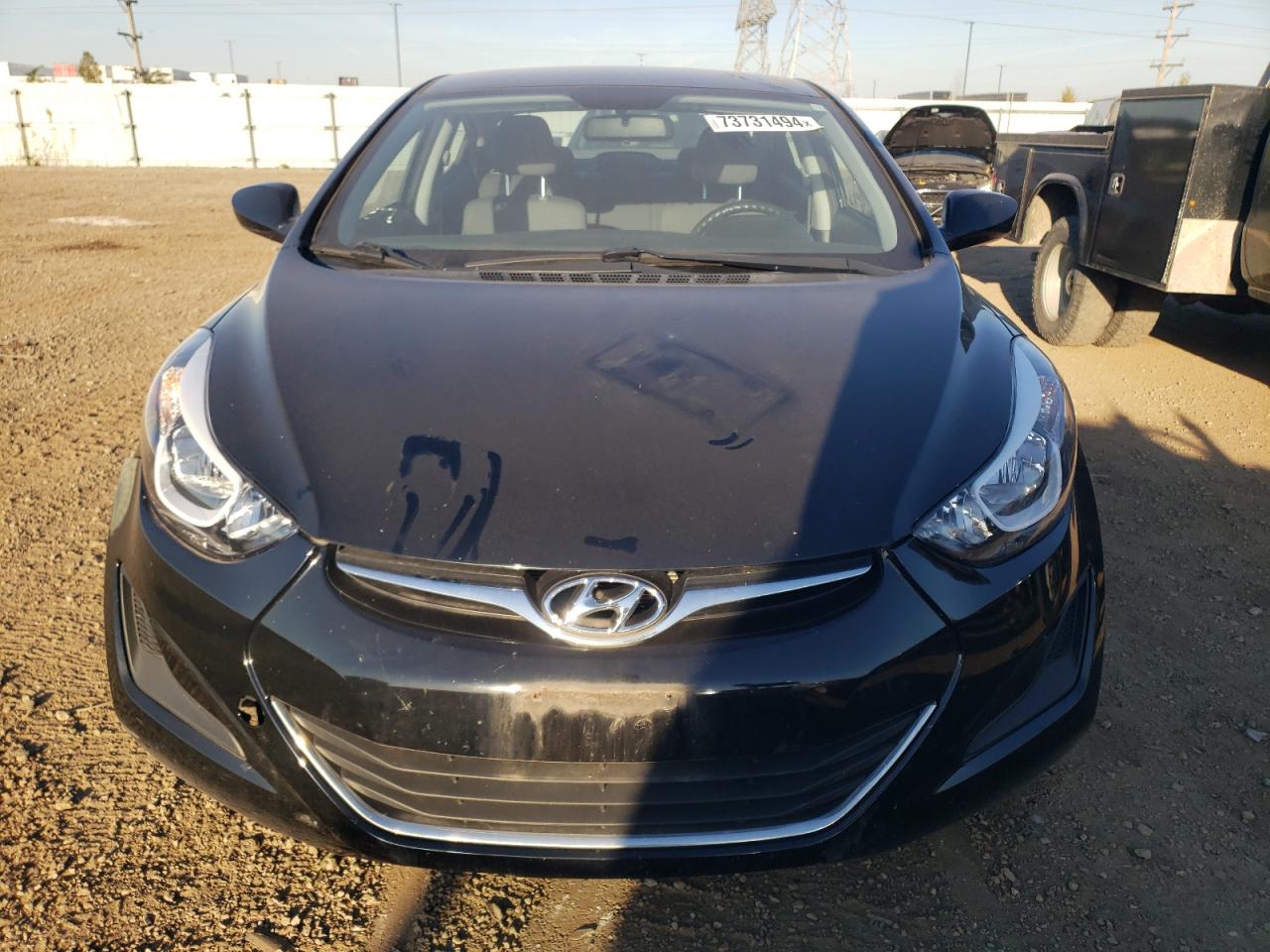 2016 Hyundai Elantra VIN KMHDH4AEXGU626617 Copart auction photo, vandalism / minor dent/scratches damage thumbnail 5