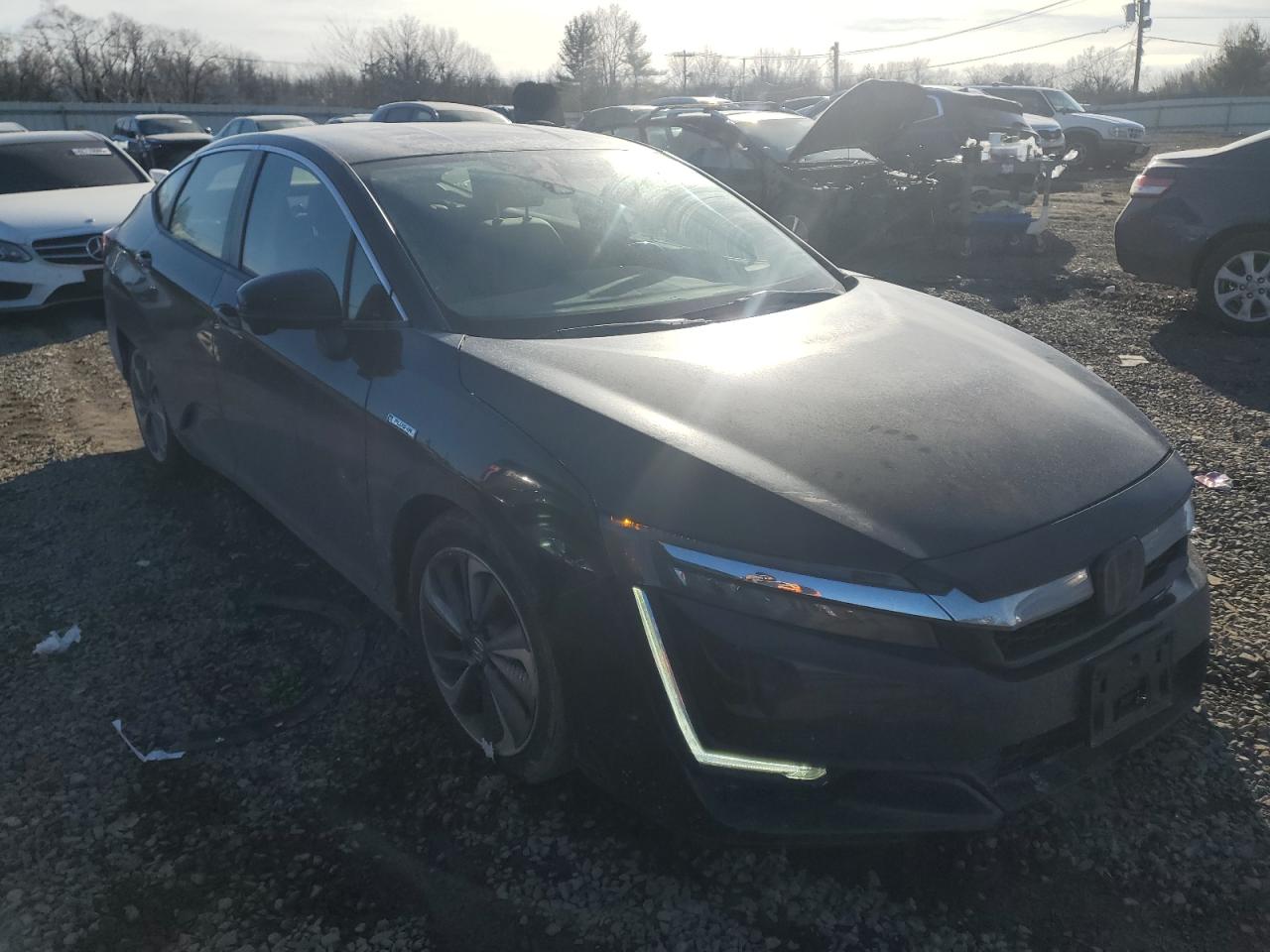 2018 Honda Clarity VIN JHMZC5F33JC000117 Copart auction photo, side damage thumbnail 4