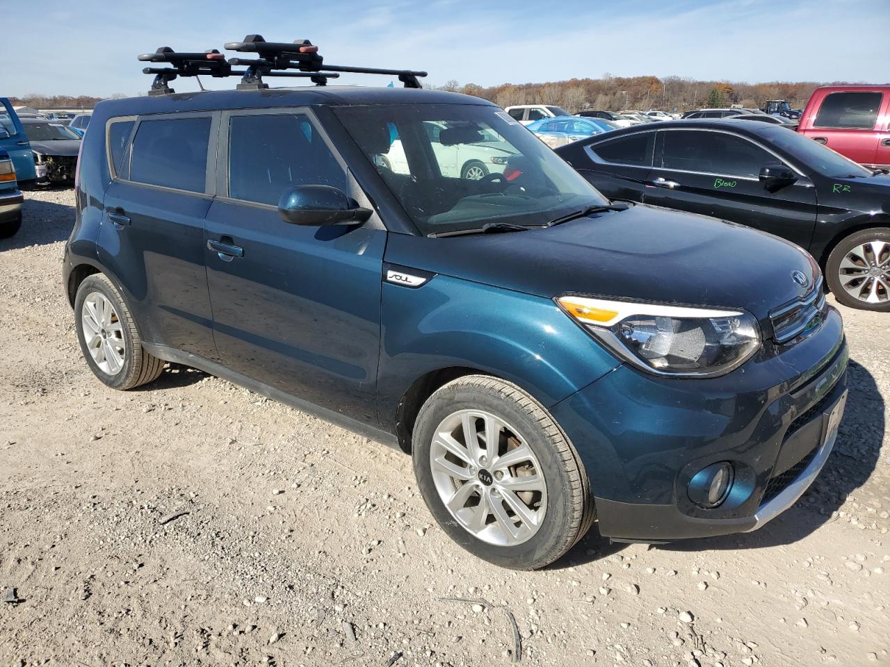 2017 KIA Soul VIN KNDJP3A57H7448377 Copart auction photo, side damage thumbnail 4