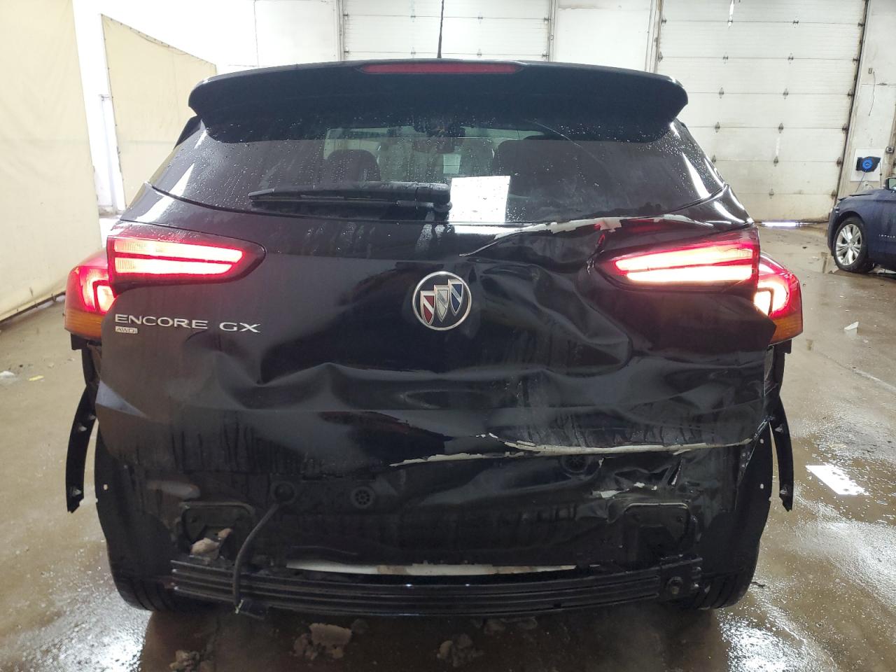 2022 Buick Encore VIN KL4MMCSL4NB080794 Copart auction photo, rear end damage thumbnail 6