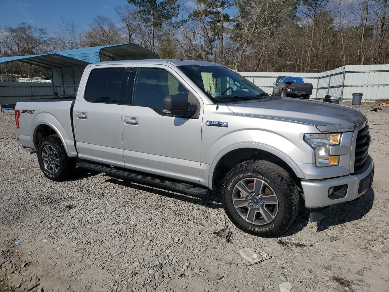 2017 Ford F-150 VIN 1FTEW1EF3HKE44030 Copart auction photo, rear end / minor dent/scratches damage thumbnail 4