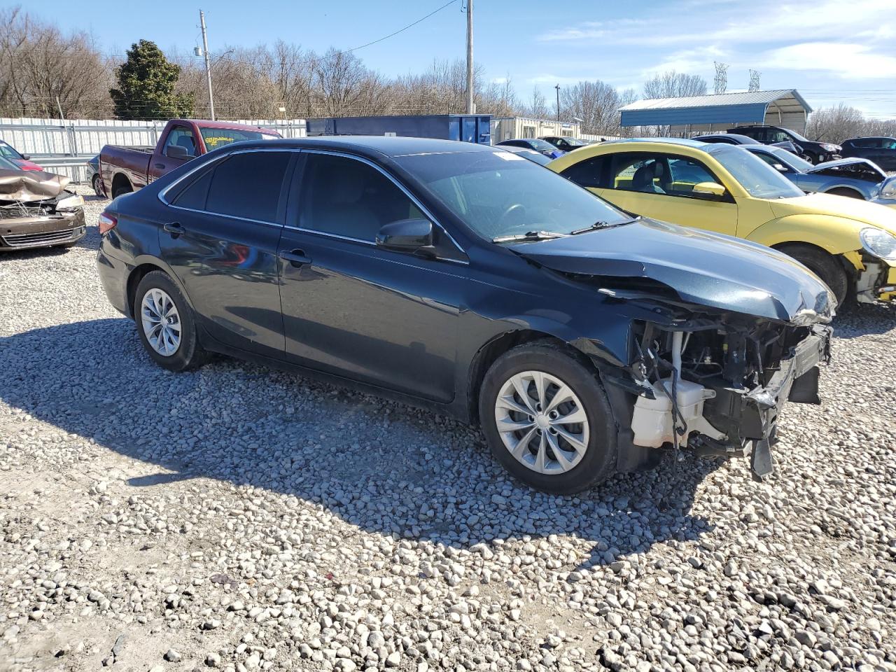 2015 Toyota Camry VIN 4T4BF1FK0FR469792 Copart auction photo, front end / minor dent/scratches damage thumbnail 4