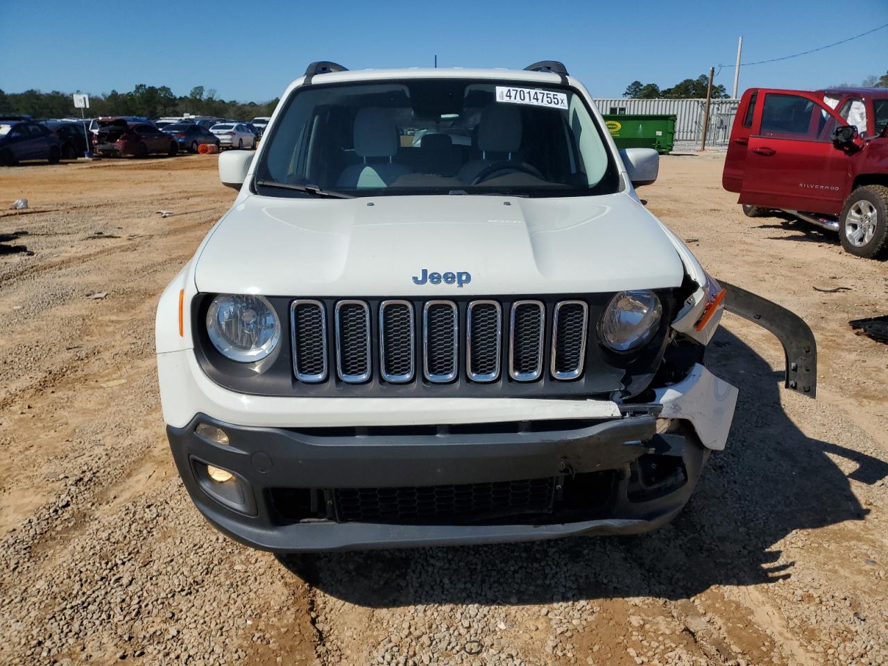 2016 Jeep Renegade VIN ZACCJABT8GPE07558 Copart auction photo, front end damage thumbnail 5