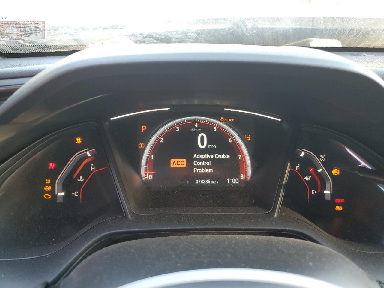 2020 Honda Civic VIN SHHFK7H48LU222004 Copart auction photo, front end damage thumbnail 9