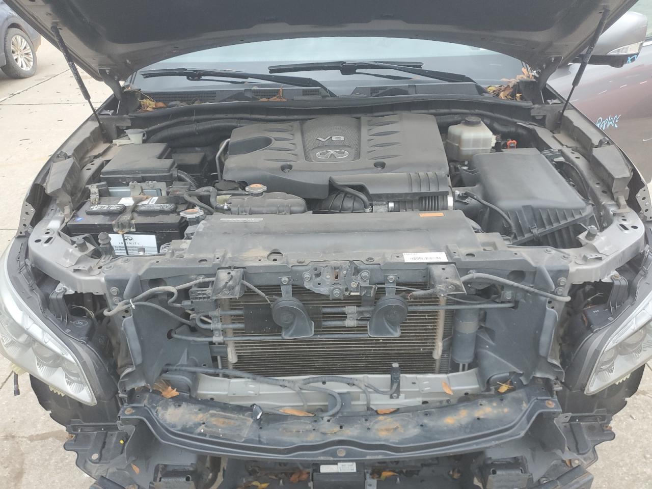 2012 Infiniti QX56 VIN JN8AZ2NE6C9015603 Copart auction photo, front end / minor dent/scratches damage thumbnail 14