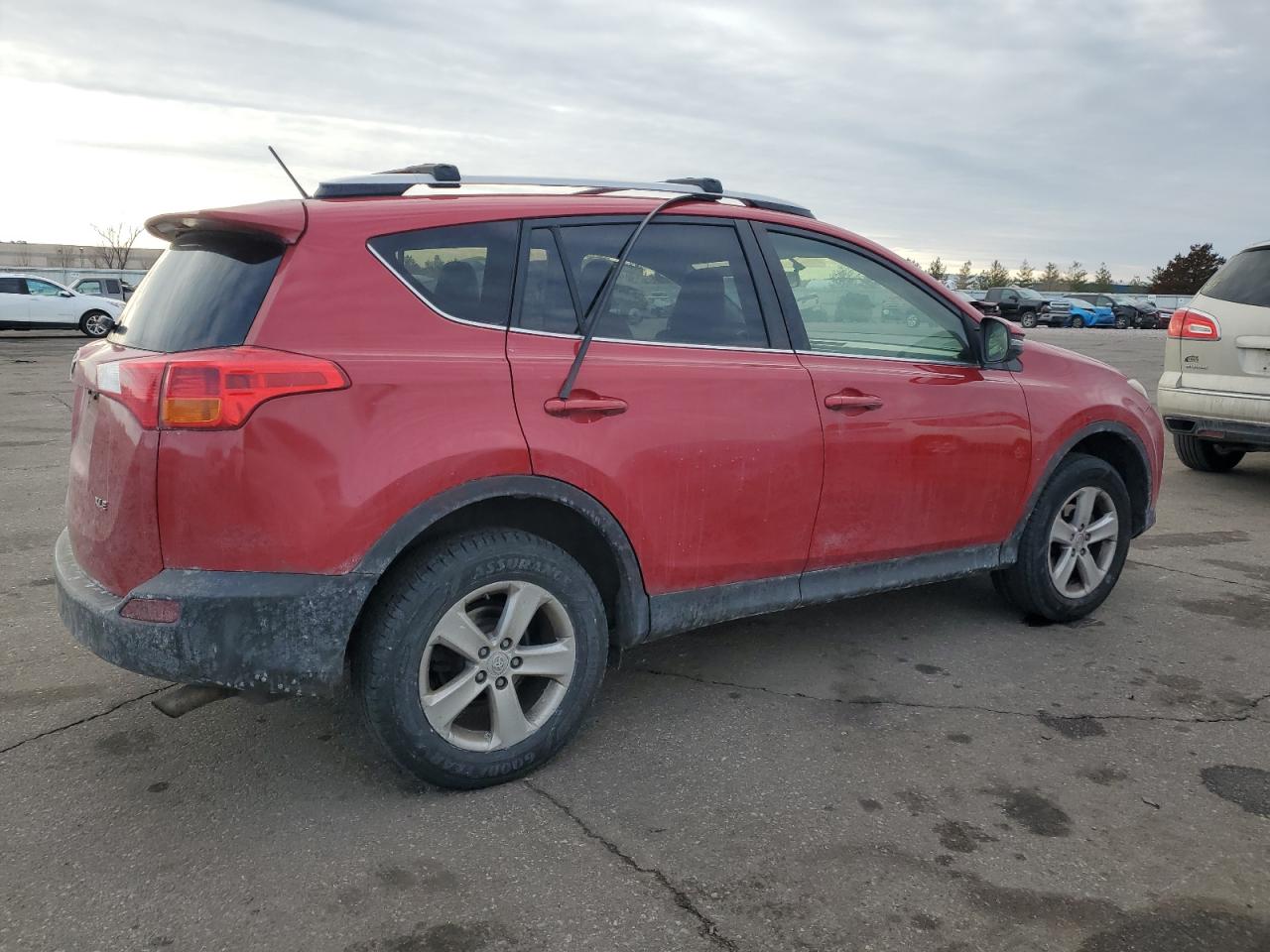 2013 Toyota RAV 4 VIN JTMWFREV9D5012352 Copart auction photo, minor dent/scratches damage thumbnail 3