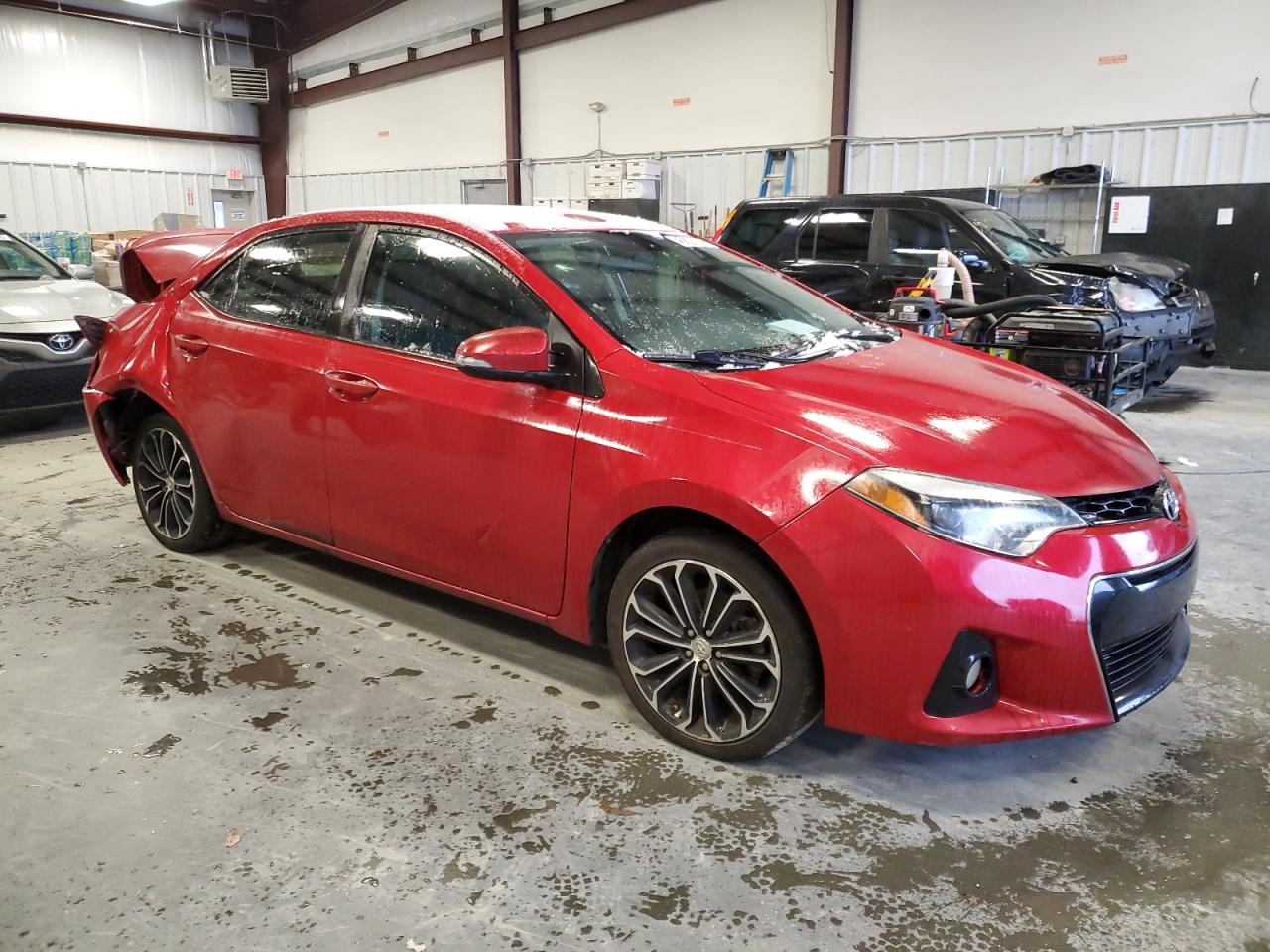 2014 Toyota Corolla VIN 2T1BURHE5EC145470 Copart auction photo, rear end damage thumbnail 4