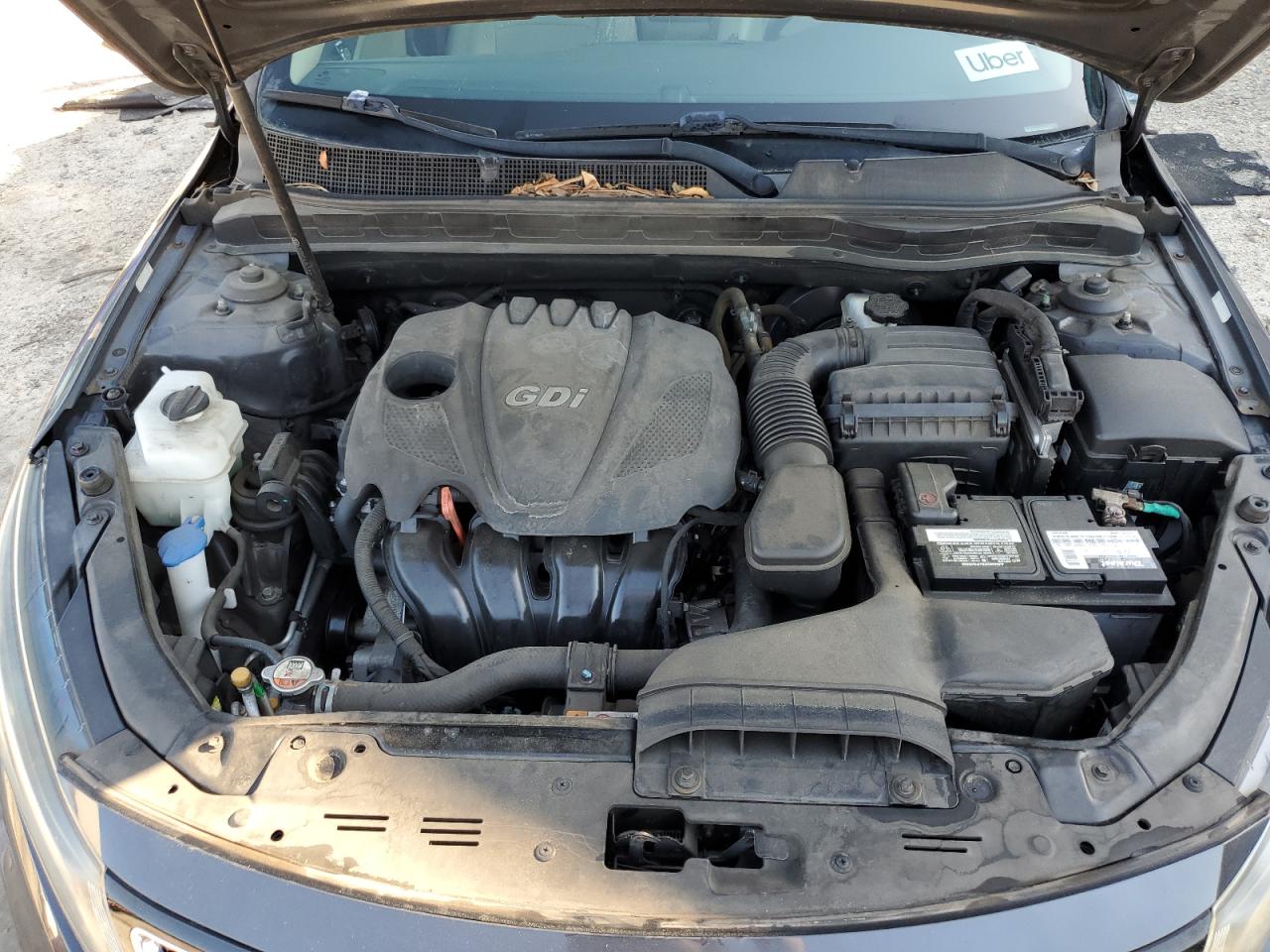 2015 KIA Optima VIN 5XXGN4A7XFG511287 Copart auction photo, rear end damage thumbnail 12