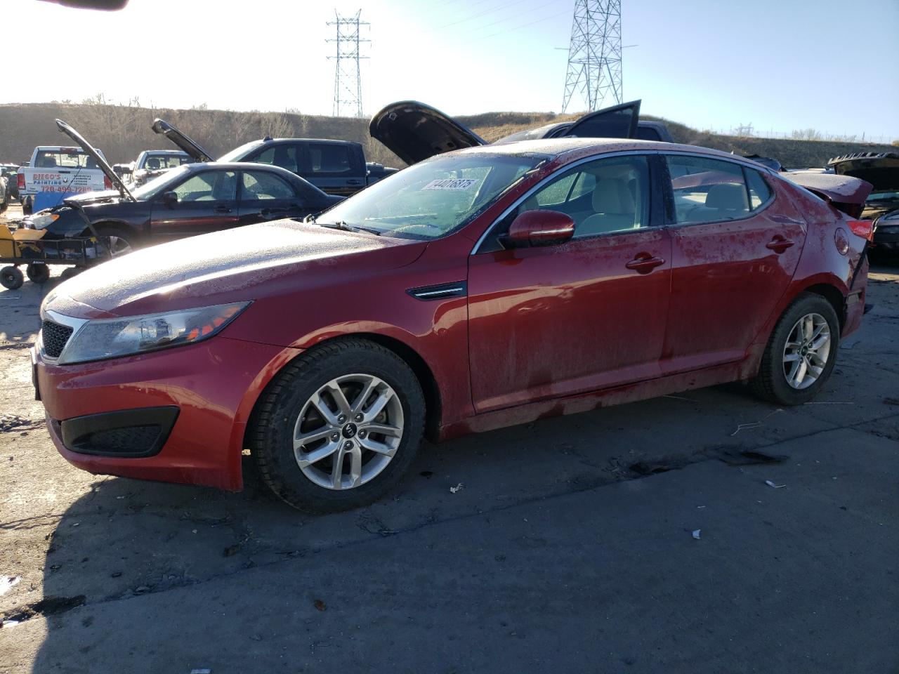 2011 KIA Optima VIN KNAGM4A73B5160446