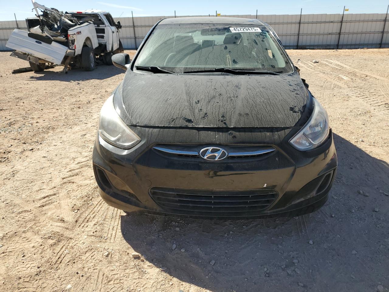2015 Hyundai Accent VIN KMHCT4AE5FU917857 Copart auction photo, side damage thumbnail 5
