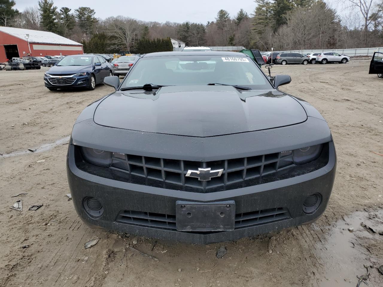 2013 Chevrolet Camaro VIN 2G1FE1E39D9147877 Copart auction photo, side damage thumbnail 5