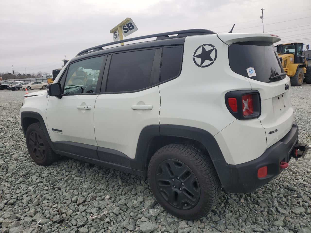 2017 Jeep Renegade VIN ZACCJBCB8HPE83715 Copart auction photo, front end damage thumbnail 2