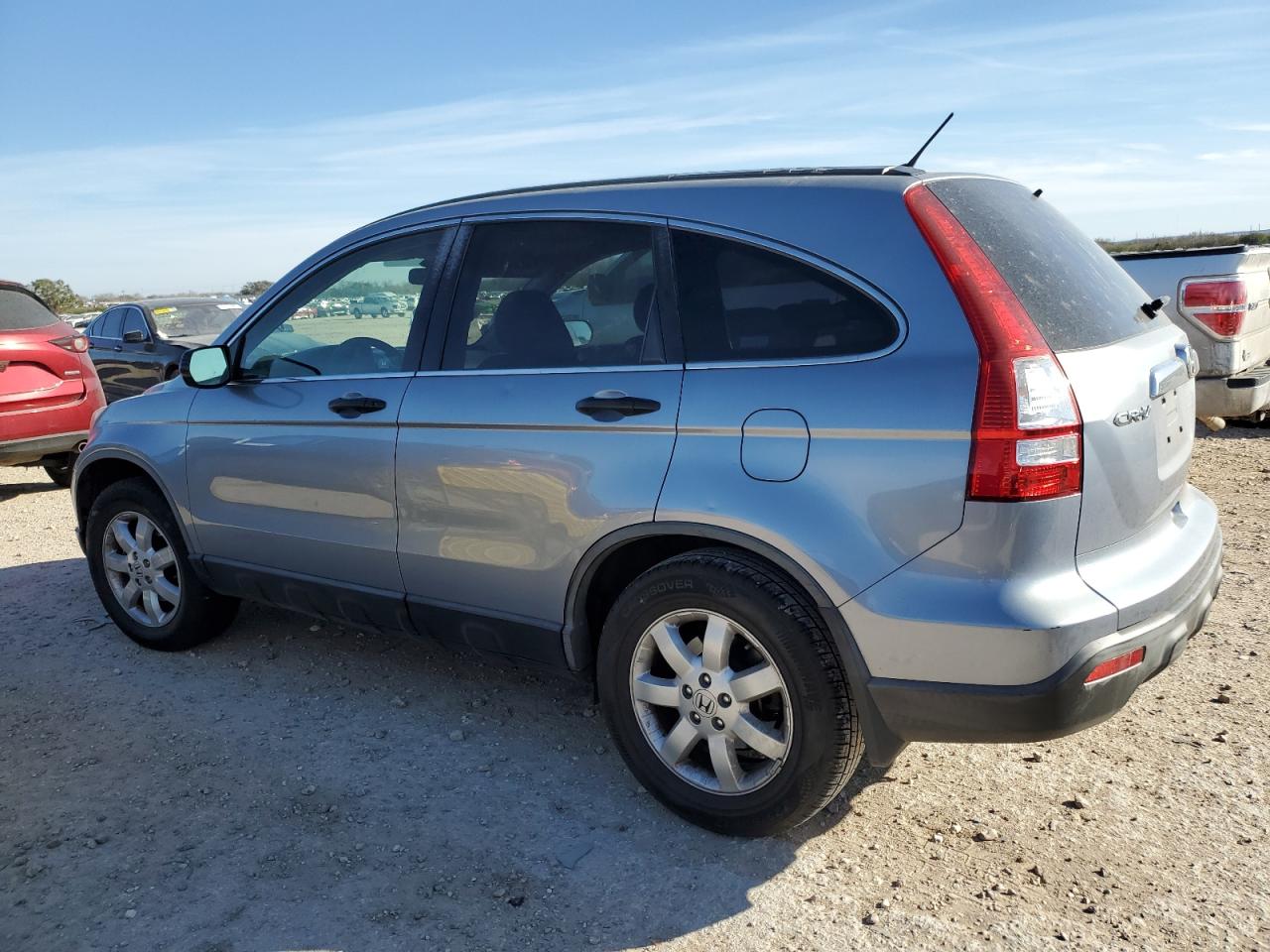 2007 Honda CR-V VIN JHLRE38577C063165 Copart auction photo, front end damage thumbnail 2