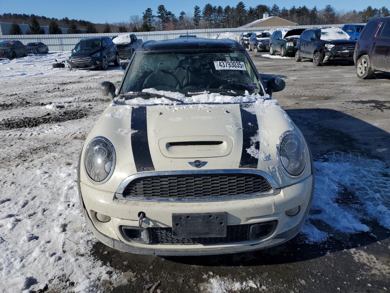 2014 MINI Cooper VIN WMWZG3C51ET800305 Copart auction photo, side damage thumbnail 5