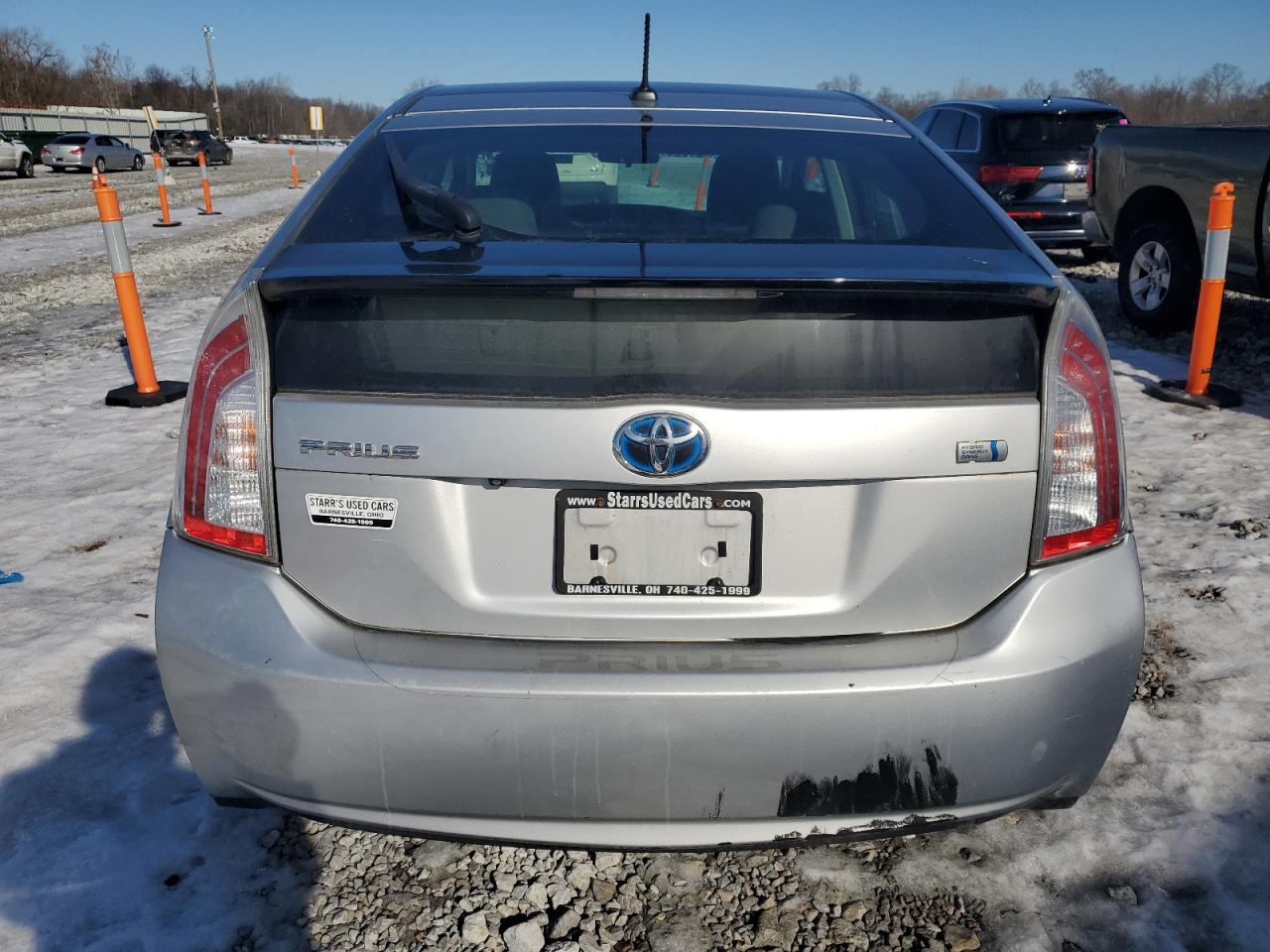 2013 Toyota Prius VIN JTDKN3DUXD5627290 Copart auction photo, front end / minor dent/scratches damage thumbnail 6
